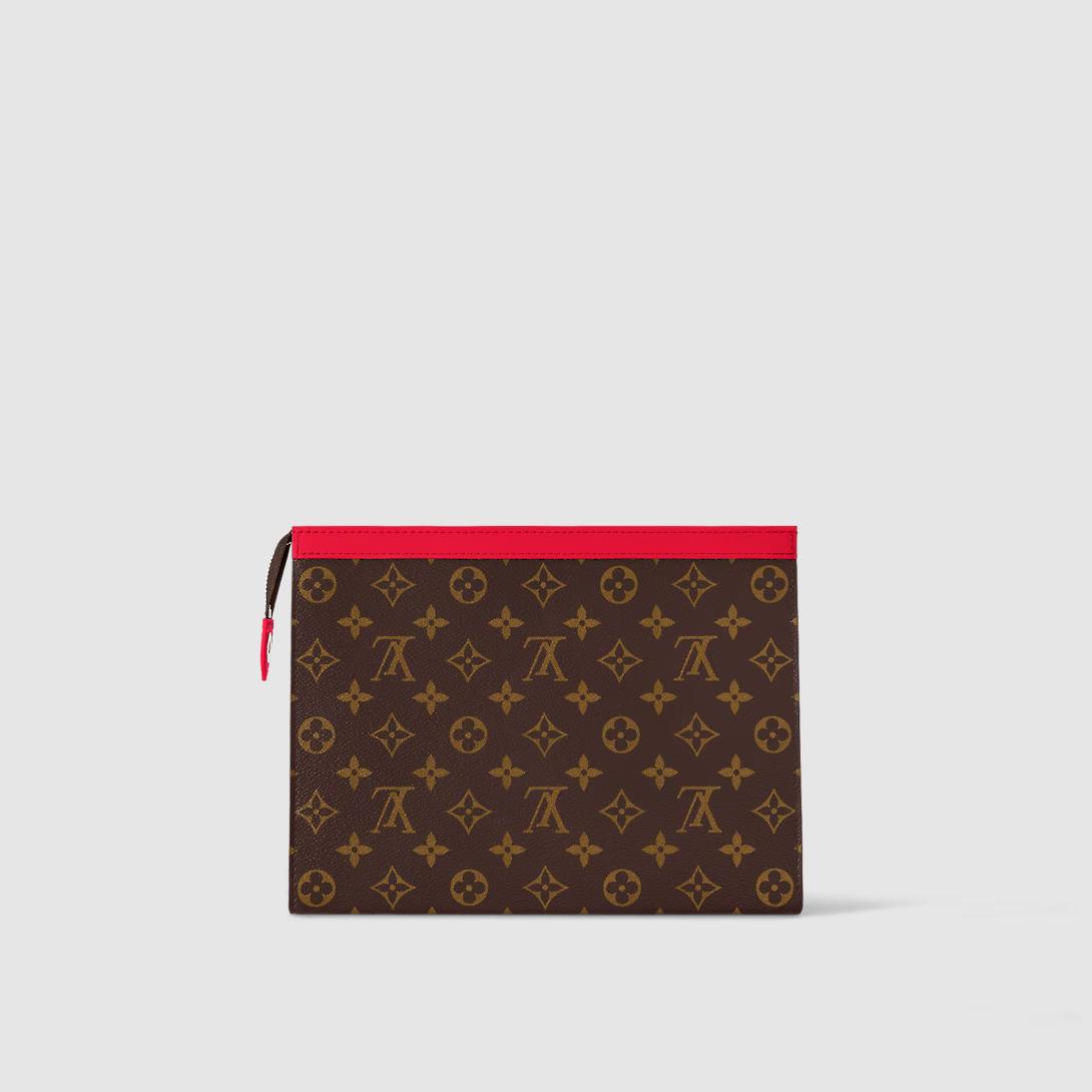 Túi Louis Vuitton Pochette Voyage Mm Nữ Đỏ